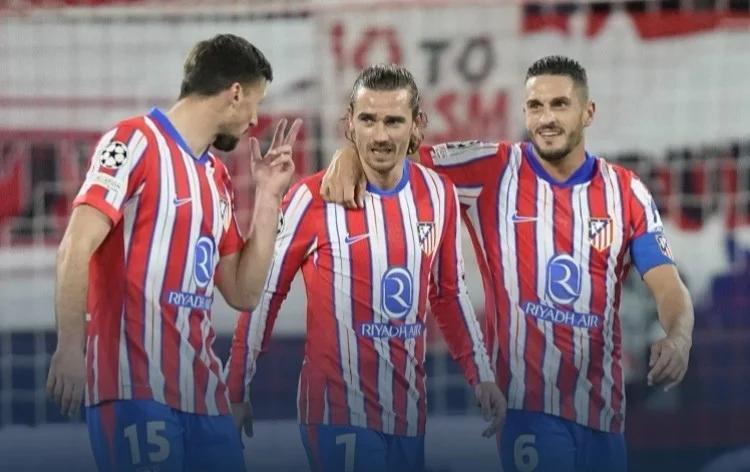 格列兹曼助攻助力马竞逆转击败对手