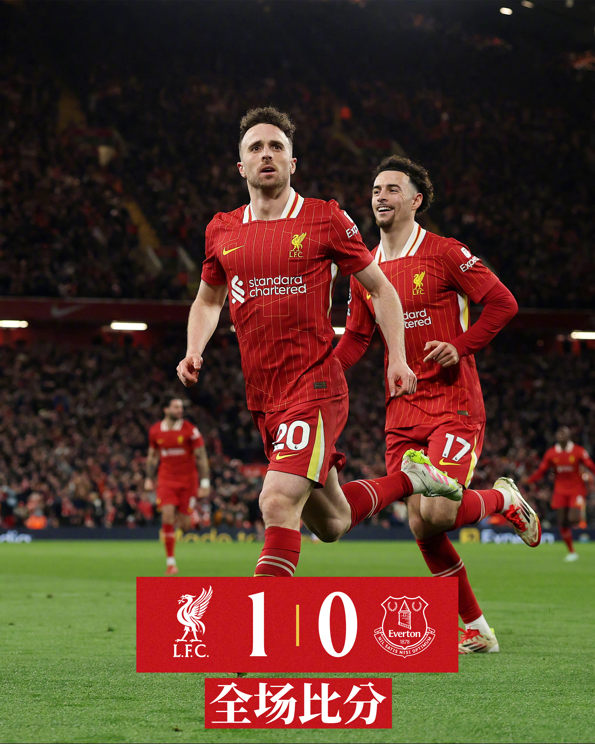 利物浦主场大胜诺里奇，两度掠夺三分