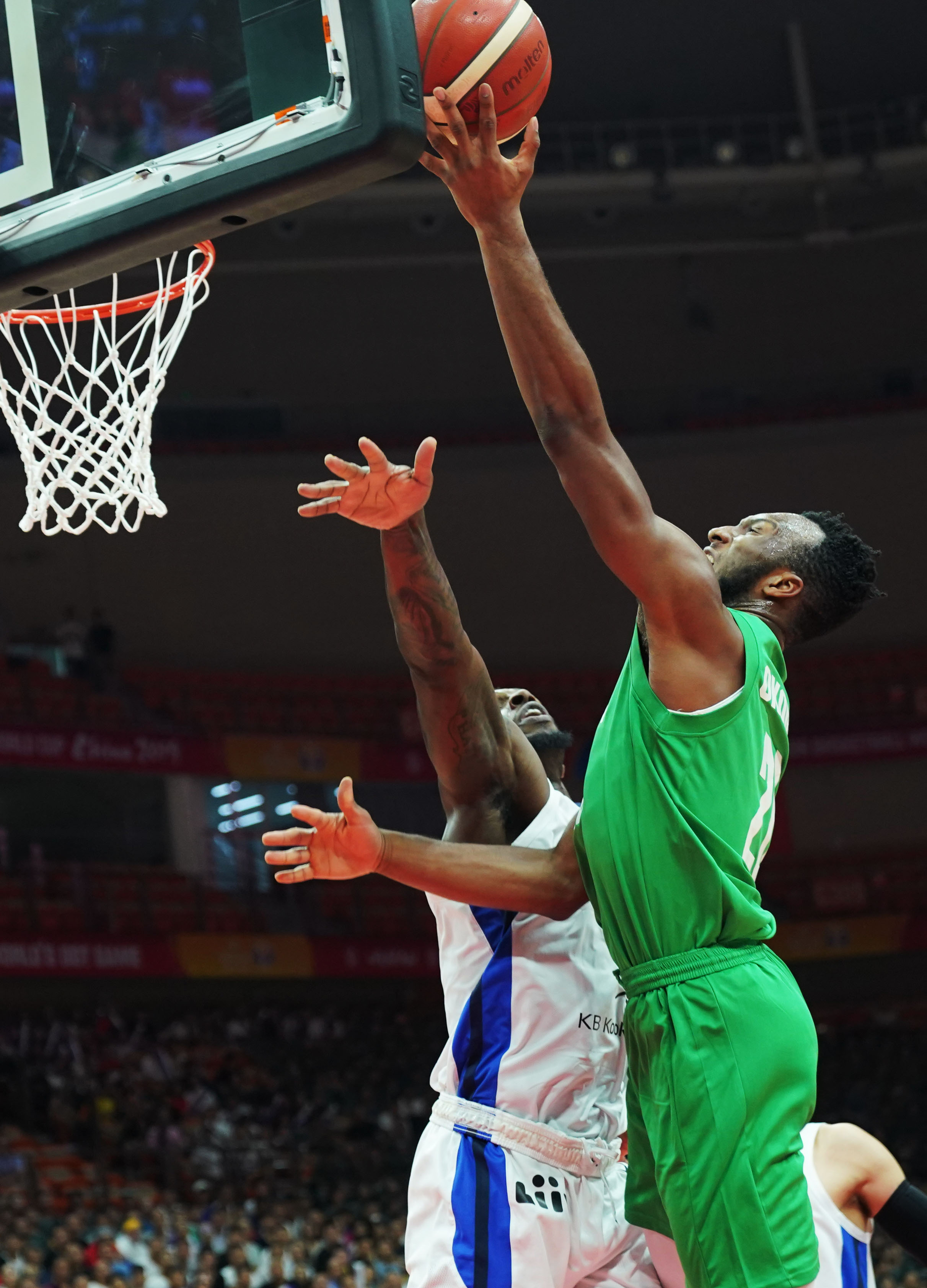 非洲篮球锦标赛：尼日利亚队表现抢眼